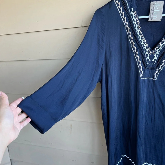 Dolan Left Coast Collection Boho Tunic Top - Size Small - SOLD OUT ON ANTHRO WEB - Picture 5 of 6